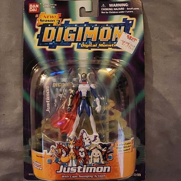 Digimon Justimon Action Feature - Picture 1 of 4